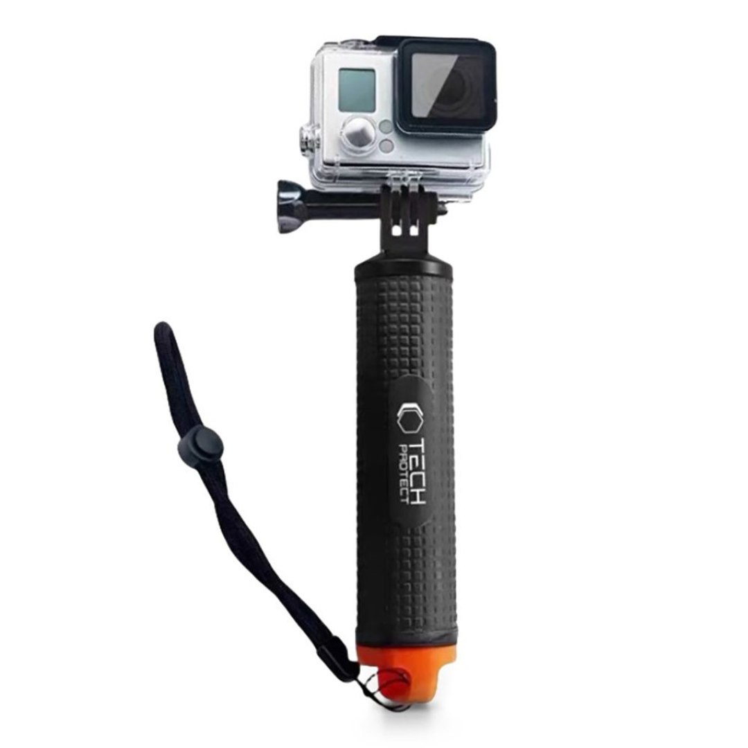 Uchwyt bojka wypornościowa do kamery sportowej GoPro / DJI – czarny