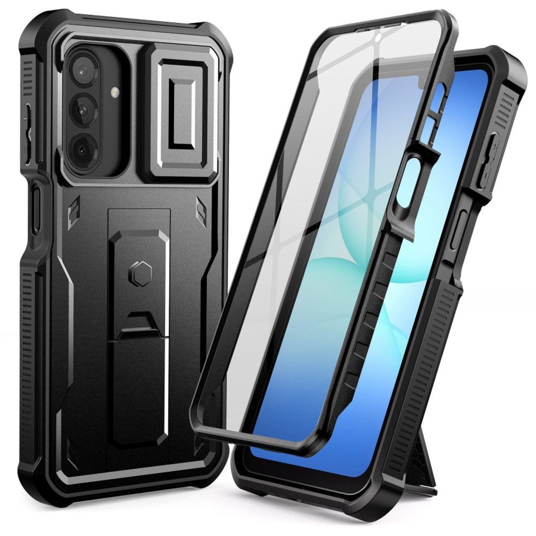 Etui pokrowiec na Samsung Galaxy A17 4G / 5G Kevlar Cam+ – czarny