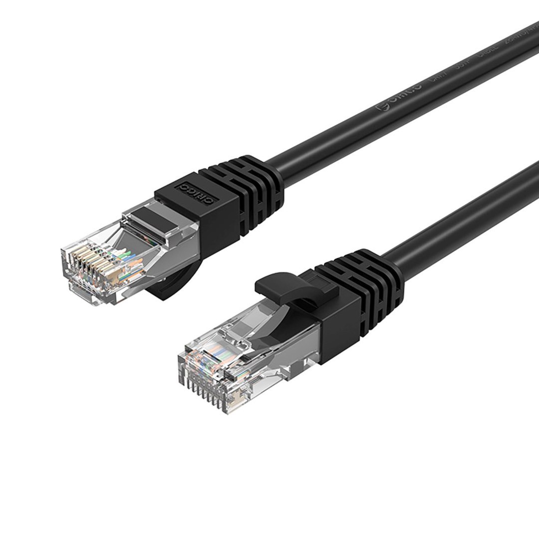 Kabel sieciowy Ethernet CAT6 1000Mbps RJ45 internetowy LAN okrągły 20 m – czarny Kabel sieciowy Ethernet CAT6 1000Mbps RJ45 internetowy LAN okrągły 20 m – czarny