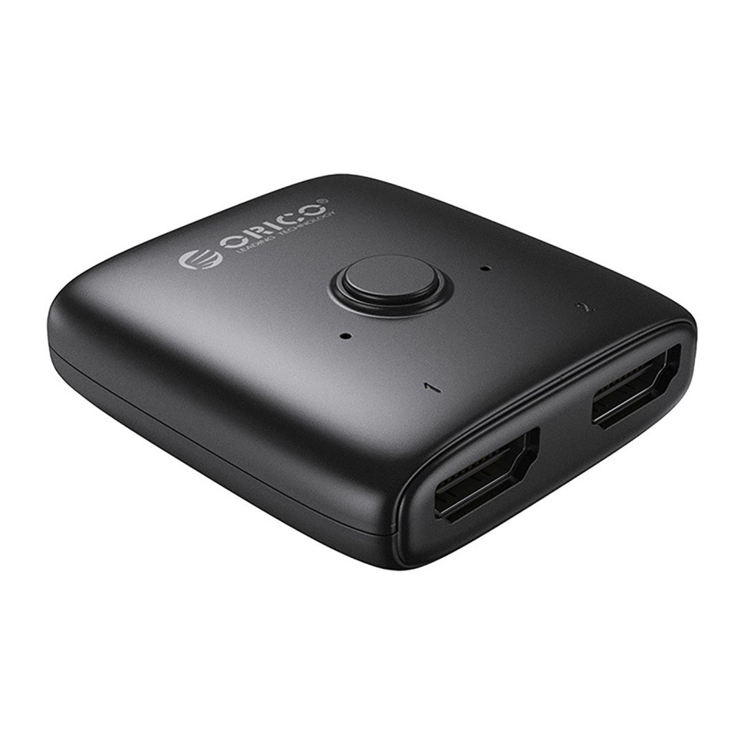 Adapter HDMI dwukierunkowy splitter – czarny Adapter HDMI dwukierunkowy splitter – czarny