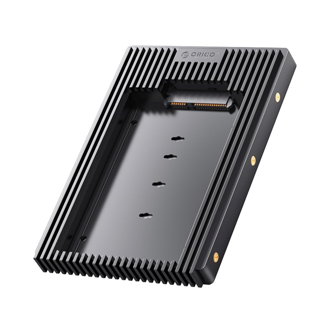 Adapter przejściówka na dysk 2.5” na 3.5” – czarna
