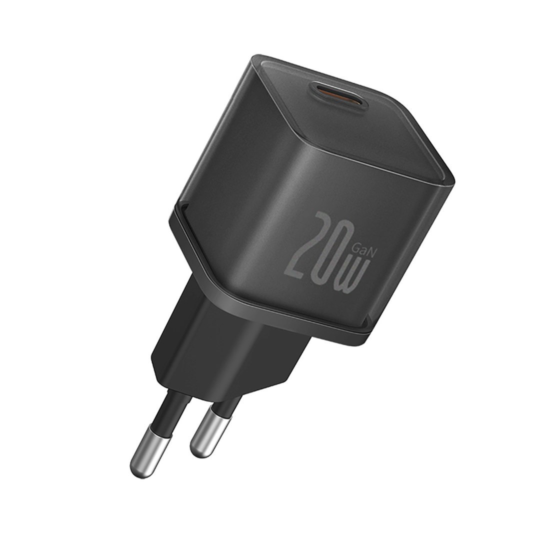 Ładowarka sieciowa USB-C GaN5S 20W – czarna