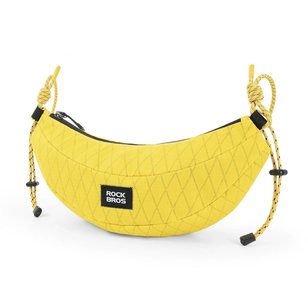 Torba rowerowa na kierownicę lub ramię typu banan 1.8 l – żółta