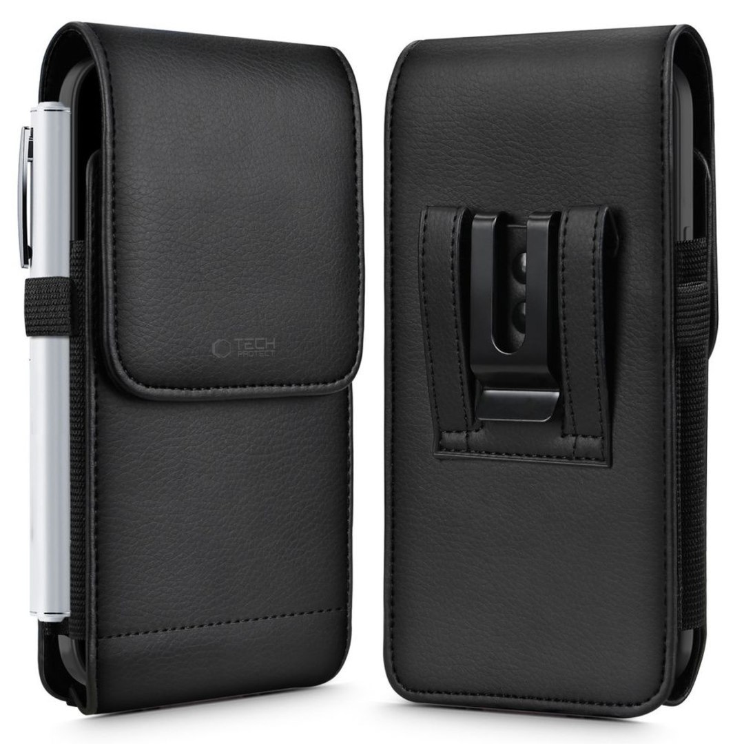 Etui kabura do paska dla smartfonów 5.8-6.8” – czarna