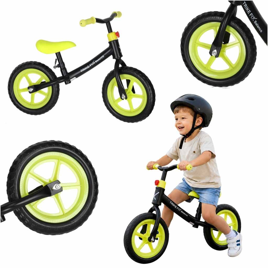 Rowerek biegowy Trike Fix Balance czarny Rowerek biegowy Trike Fix Balance czarny