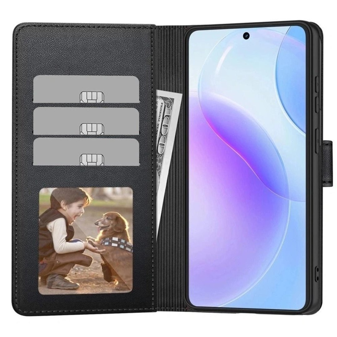 Etui pokrowiec na Motorola Edge 70 5G Wallet – czarne Etui pokrowiec na Motorola Edge 70 5G Wallet – czarne