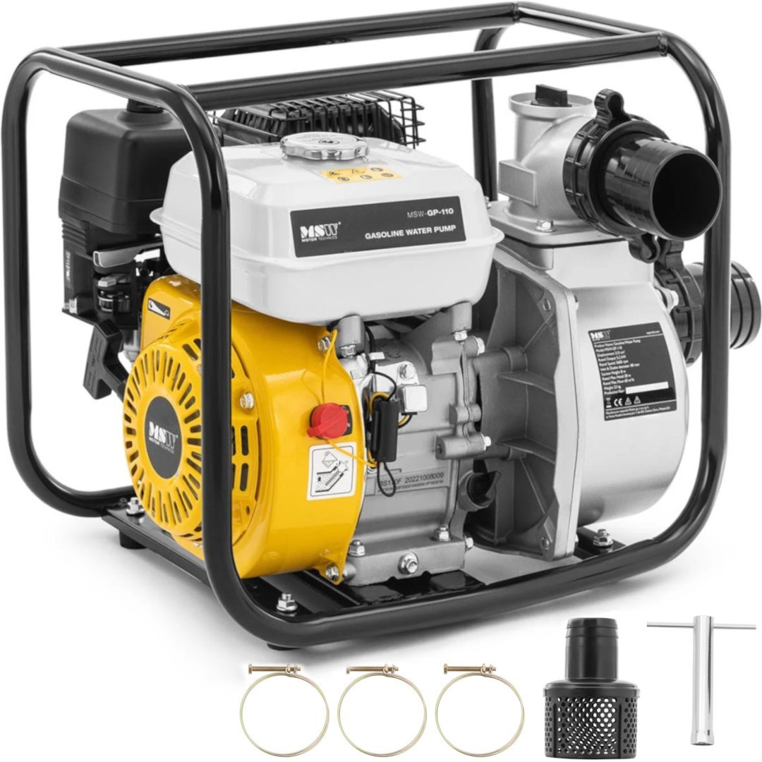 Motopompa pompa spalinowa do wody 7 KM 3.6 l 60 m3/h Motopompa pompa spalinowa do wody 7 KM 3.6 l 60 m3/h