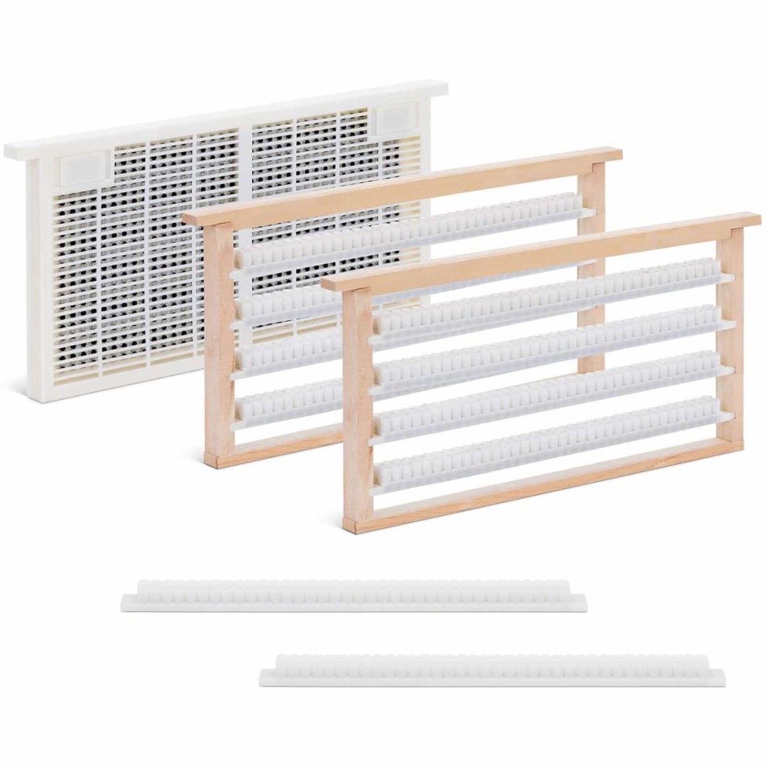 Zestaw do wychowu matek pszczelich plastikowy 483 x 232 x 42 mm Zestaw do wychowu matek pszczelich plastikowy 483 x 232 x 42 mm
