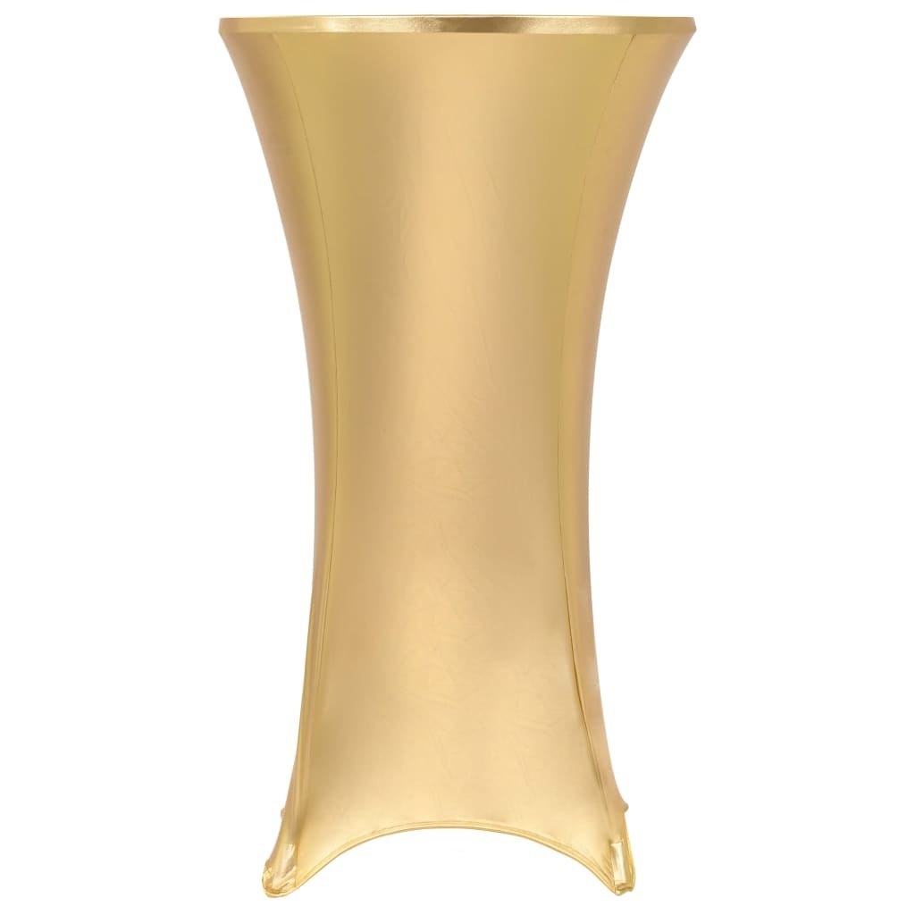 Obrusy rozciągliwe 2-częściowe, złote, 80 cm