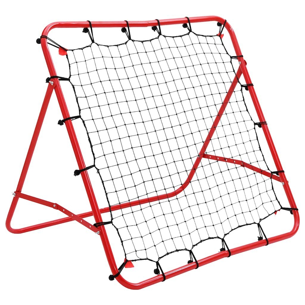 Rebounder do piłki nożnej z regulacją 100×100 cm, stalowy Rebounder do piłki nożnej z regulacją 100×100 cm, stalowy