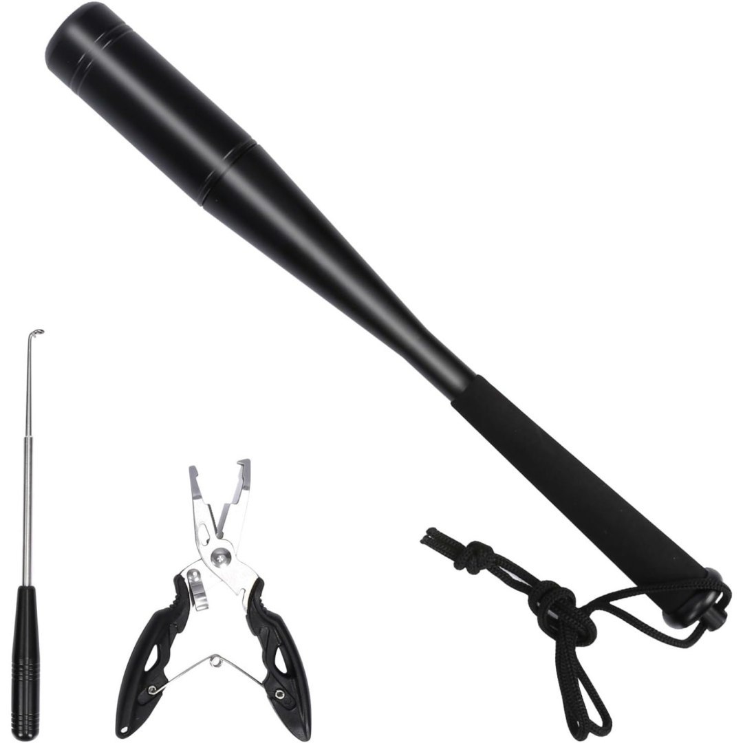 Zestaw narzędzi wędkarskich 3w1, aluminiowy, 24,5 cm, akcesoria do połowu ryb Zestaw narzędzi wędkarskich 3w1, aluminiowy, 24,5 cm, akcesoria do połowu ryb