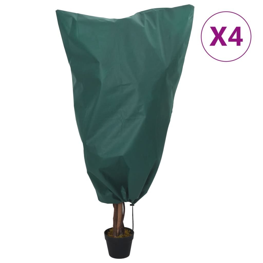 Okrycia roślin zimowe, 4 szt., zielone, 0.8 x 1.2 m Okrycia roślin zimowe, 4 szt., zielone, 0.8 x 1.2 m