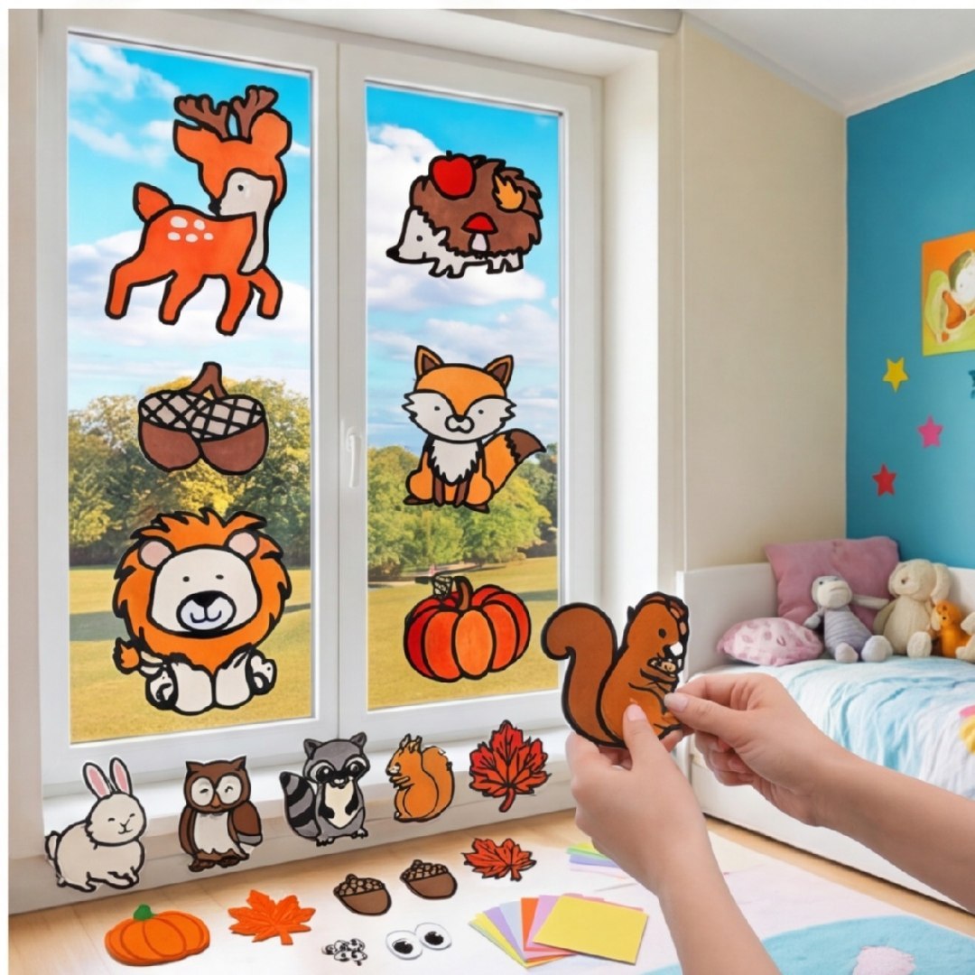 Papier rzemieślniczy tematyczny zwierzęcy 12 arkuszy, 160 g/m² Papier rzemieślniczy tematyczny zwierzęcy 12 arkuszy, 160 g/m²