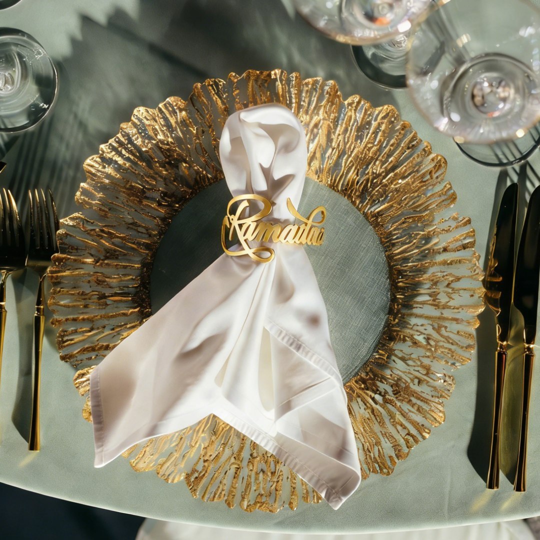 Zestaw obrączek na serwetki złoty 8 sztuk eleganckie akcesoria Zestaw obrączek na serwetki złoty 8 sztuk eleganckie akcesoria