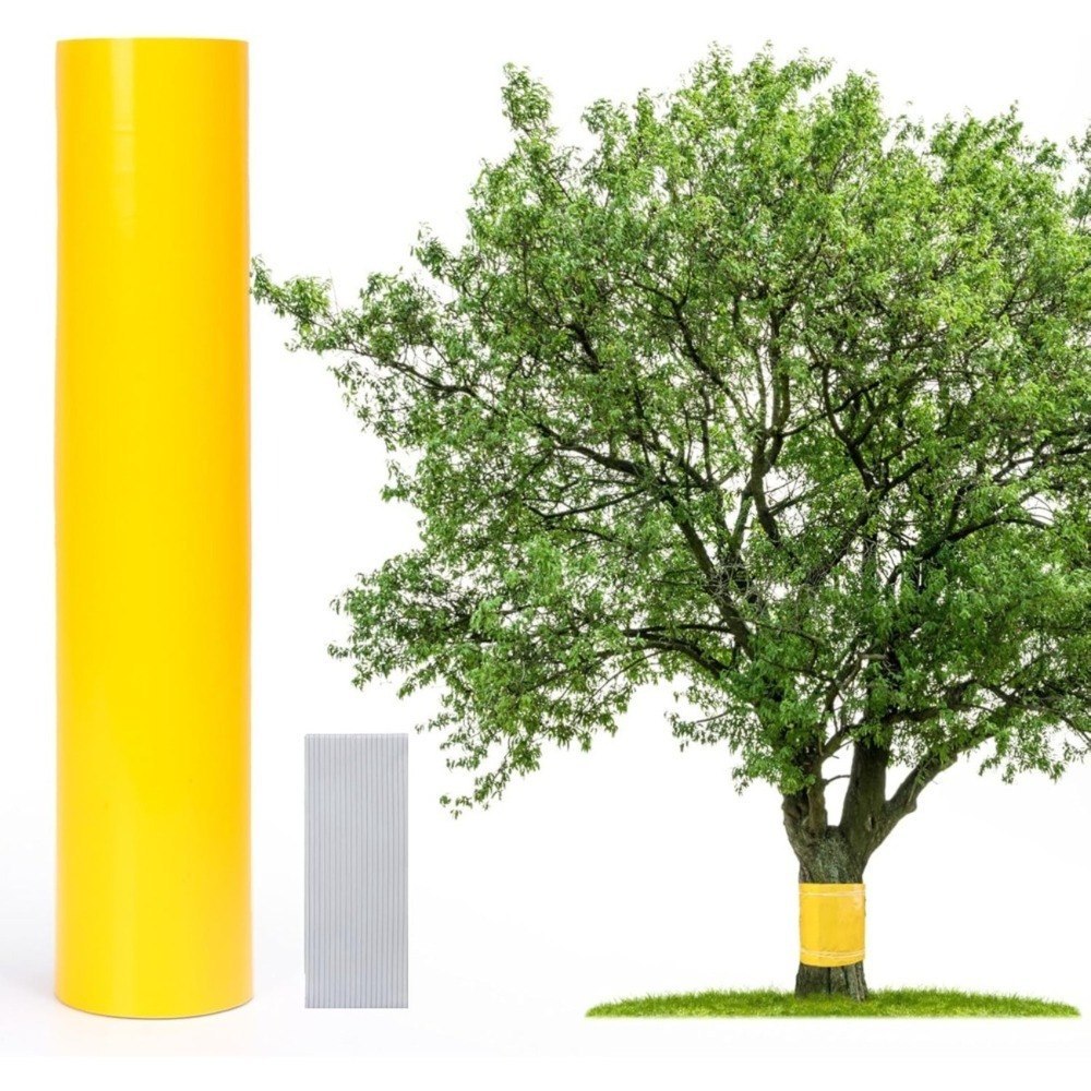 Zestaw ochrony drzew 25 cm x 5 m, trwała ochrona pni w ogrodach