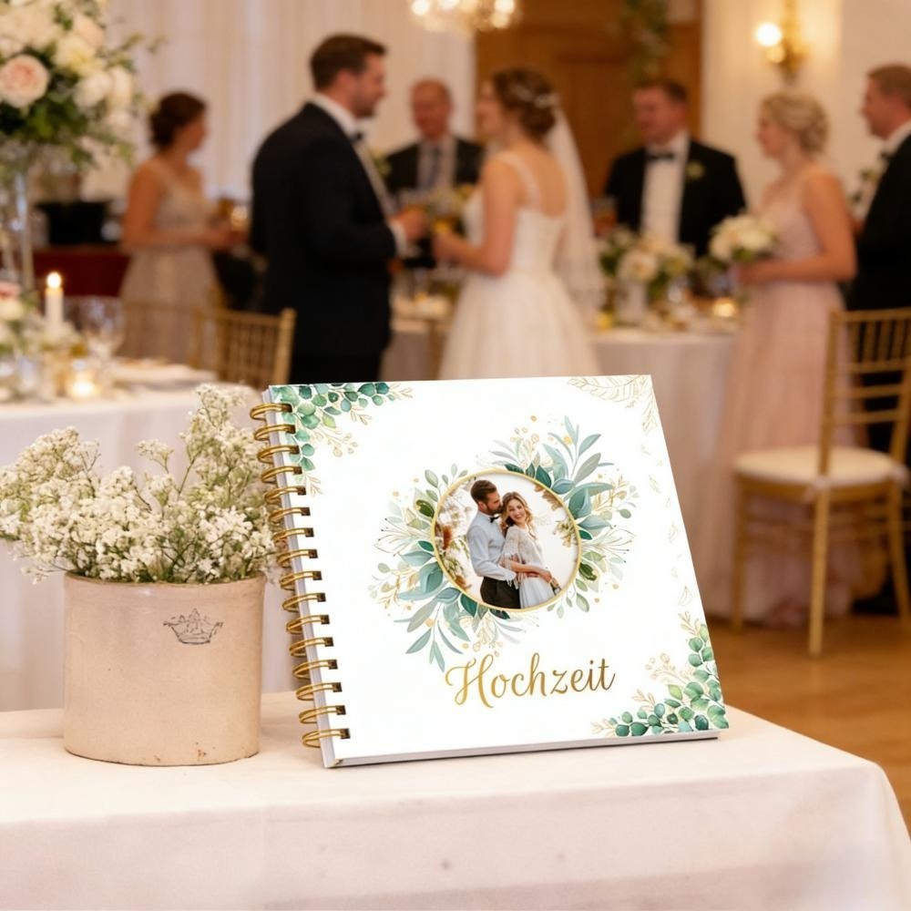 Księga gości weselnych elegancka na pamiątki i wspomnienia Księga gości weselnych elegancka na pamiątki i wspomnienia