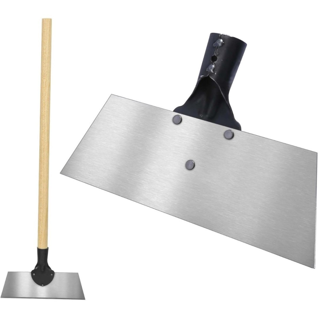 Narzędzie do usuwania chwastów 25 cm, metalowe z ergonomicznym uchwytem