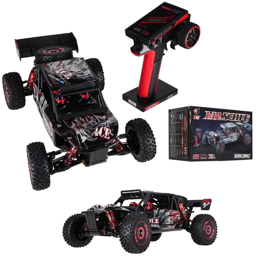 Samochód RC WLToys 124016 1:12 4WD bezszczotkowy Off-Road 75km/h RTR Samochód RC WLToys 124016 1:12 4WD bezszczotkowy Off-Road 75km/h RTR