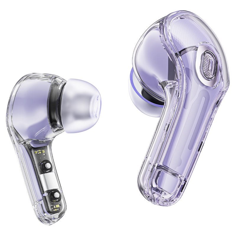 Słuchawki bezprzewodowe z etui T8 Bluetooth TWS różowe Słuchawki bezprzewodowe z etui T8 Bluetooth TWS różowe