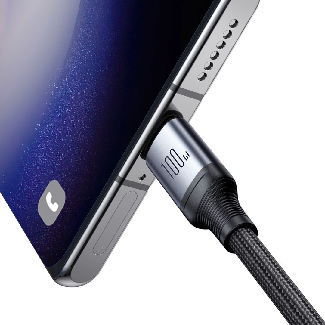 2w1 Kabel przewód Speedy Series USB-C – 2x USB-C 1.5m czarny 2w1 Kabel przewód Speedy Series USB-C – 2x USB-C 1.5m czarny