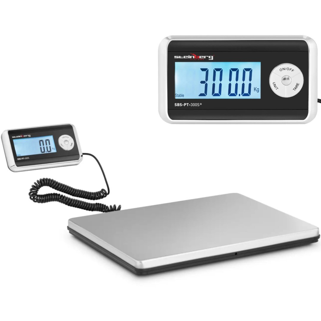 Waga paczkowa pocztowa LCD 31 x 38.5 cm 300 kg / 100 g Waga paczkowa pocztowa LCD 31 x 38.5 cm 300 kg / 100 g