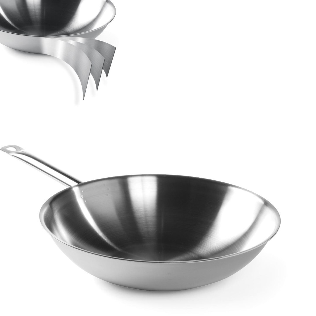 Patelnia WOK 3-PLY – bez pokrywki – Hendi 839003 Patelnia WOK 3-PLY – bez pokrywki – Hendi 839003
