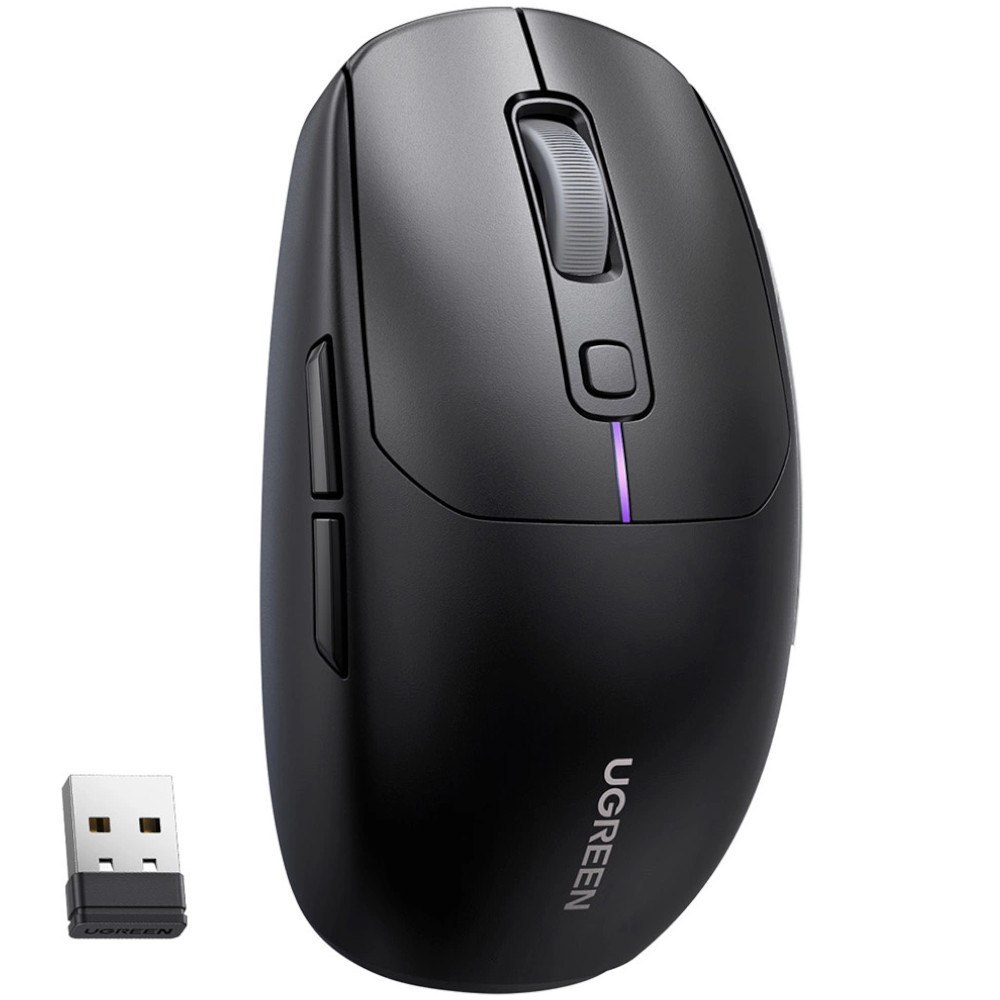 Mysz komputerowa bezprzewodowa Bluetooth 5.0 USB 2.4GHz – czarna