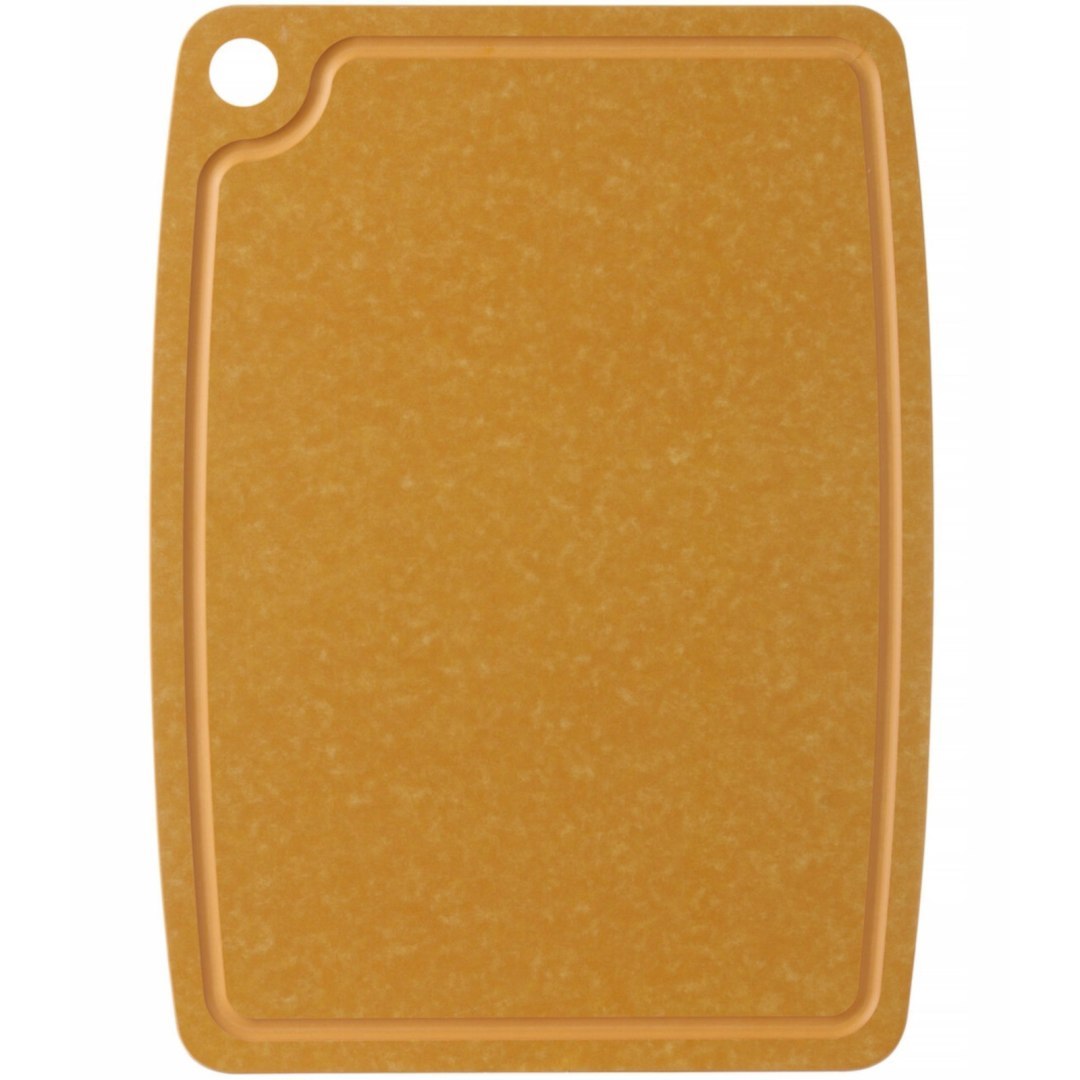 Deska do krojenia z włókna drzewnego 300 x 235 mm – brązowa Deska do krojenia z włókna drzewnego 300 x 235 mm – brązowa