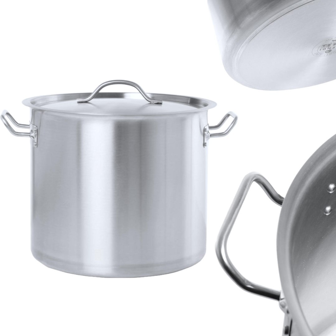 Garnek średni z pokrywką Budget Line 24 l 360×240 – Hendi 832844 Garnek średni z pokrywką Budget Line 24 l 360×240 – Hendi 832844