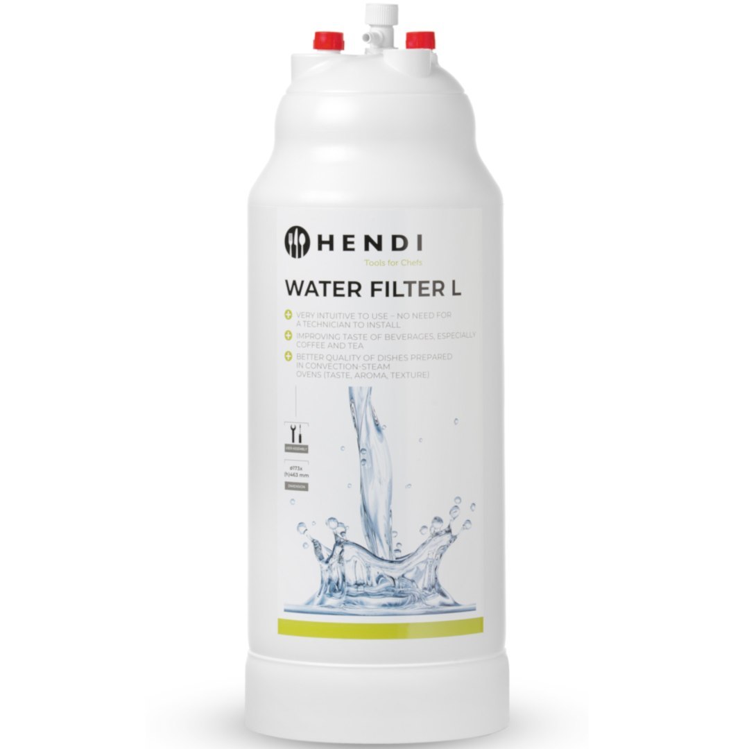 Filtr do uzdatniania wody XL śr. 173 x 463 mm 5 l/min – Hendi 237861 Filtr do uzdatniania wody XL śr. 173 x 463 mm 5 l/min – Hendi 237861