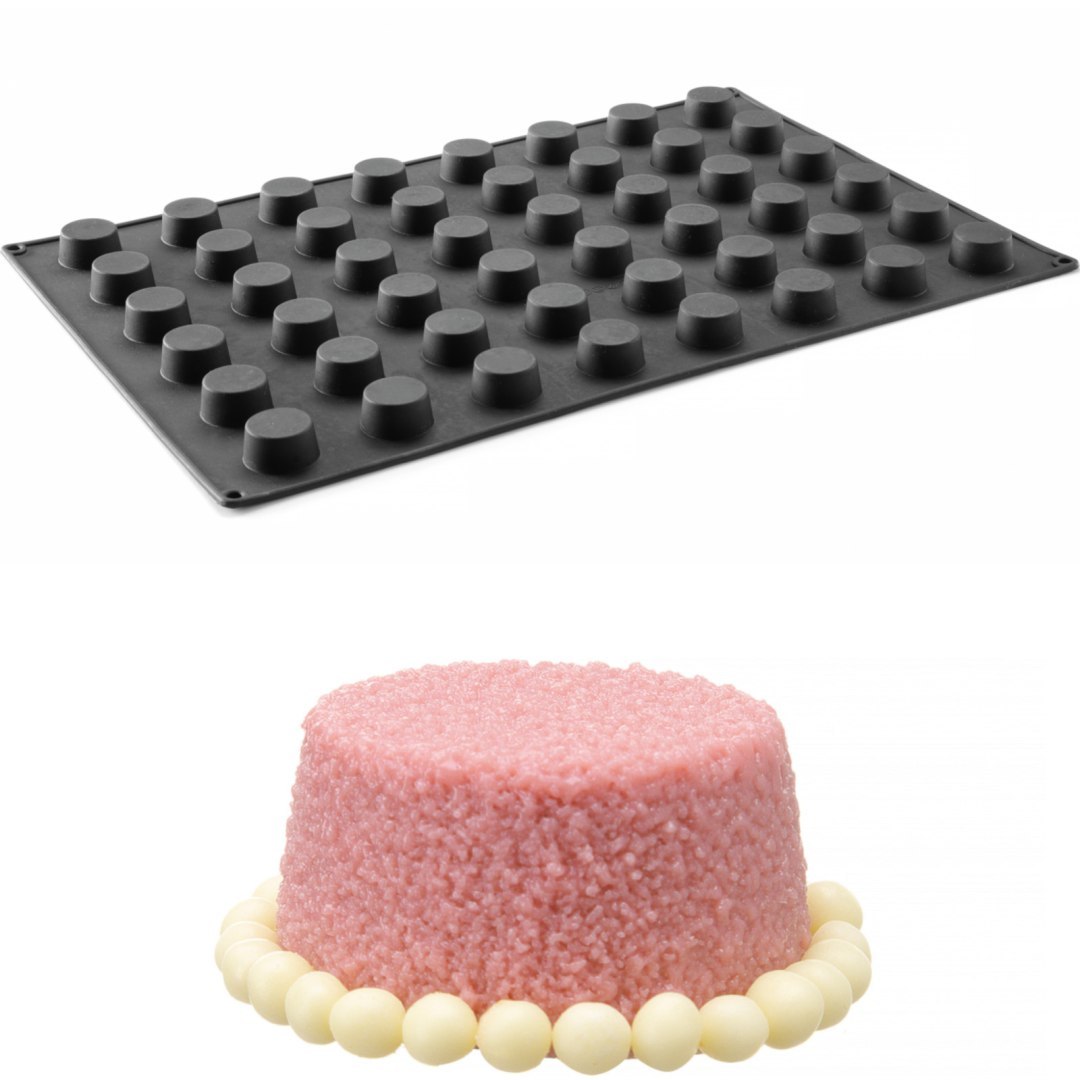 Forma silikonowa do pralin musów wypieków 570 x 375 mm – mini muffiny