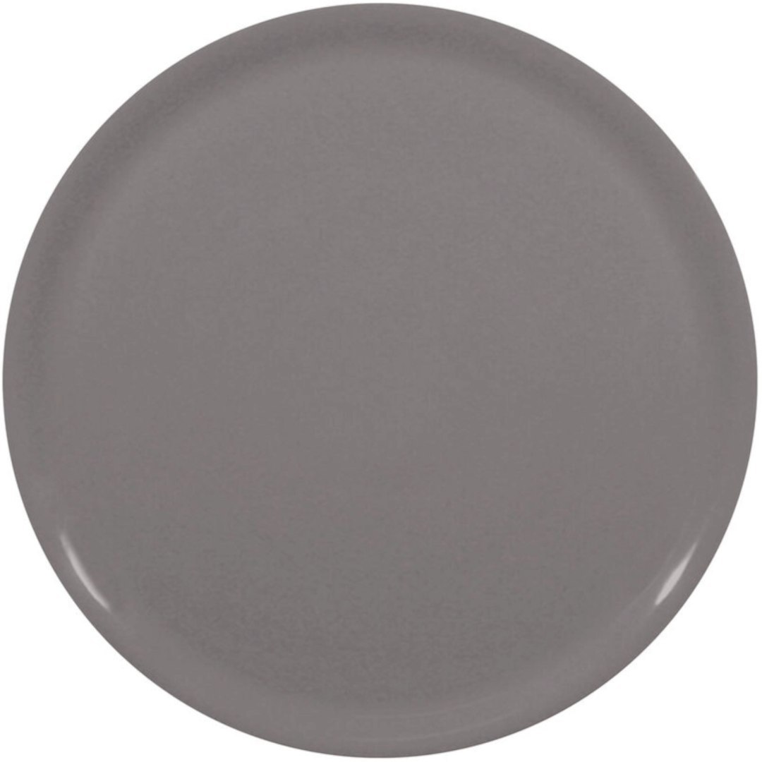 Talerz do pizzy z porcelany Speciale ciemno szary śr. 31 cm – zestaw 6 szt.