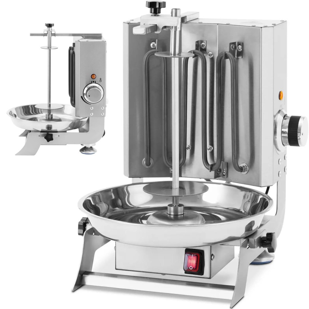 Opiekacz grill do kebaba gyrosa elektryczny do 8 kg mięsa 2000 W Opiekacz grill do kebaba gyrosa elektryczny do 8 kg mięsa 2000 W
