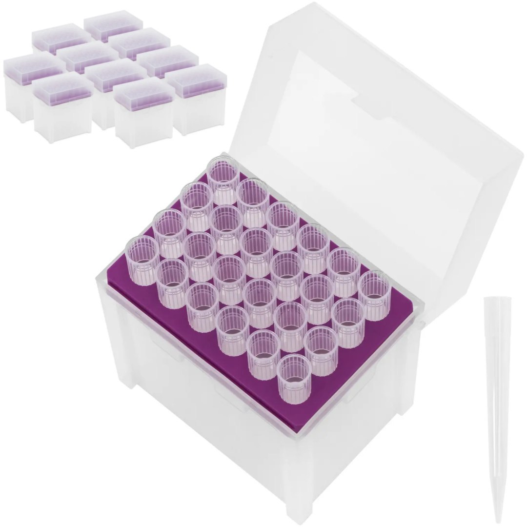 Końcówki do pipet 5 ml bez DNazy/RNazy – zestaw 10 x 24 szt.