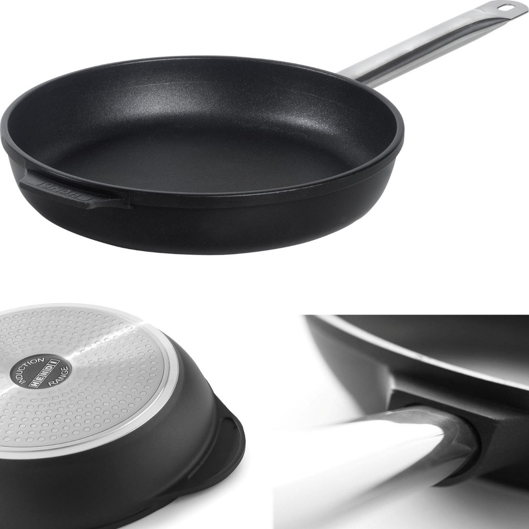 Patelnia indukcyjna Profi Line z odlewu aluminium powlekana tytanem śr. 320 mm – Hendi 629345 Patelnia indukcyjna Profi Line z odlewu aluminium powlekana tytanem śr. 320 mm – Hendi 629345
