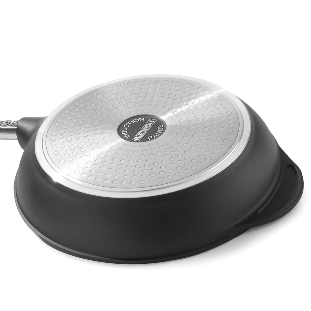 Patelnia indukcyjna Profi Line z odlewu aluminium powlekana tytanem śr. 320 mm – Hendi 629345
