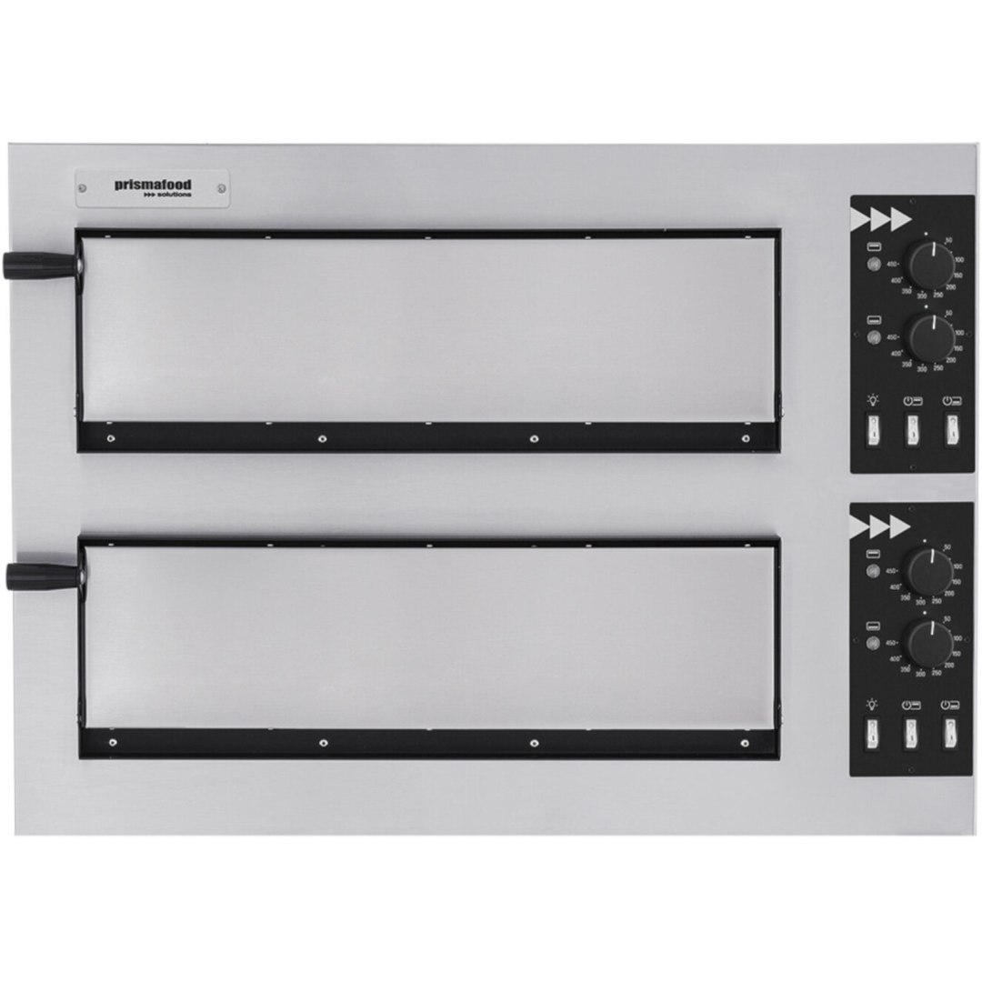 Piec do pizzy 2-komorowy na 2 pizze śr. 45 cm BASIC 2/50 VETRO 6000 W Piec do pizzy 2-komorowy na 2 pizze śr. 45 cm BASIC 2/50 VETRO 6000 W