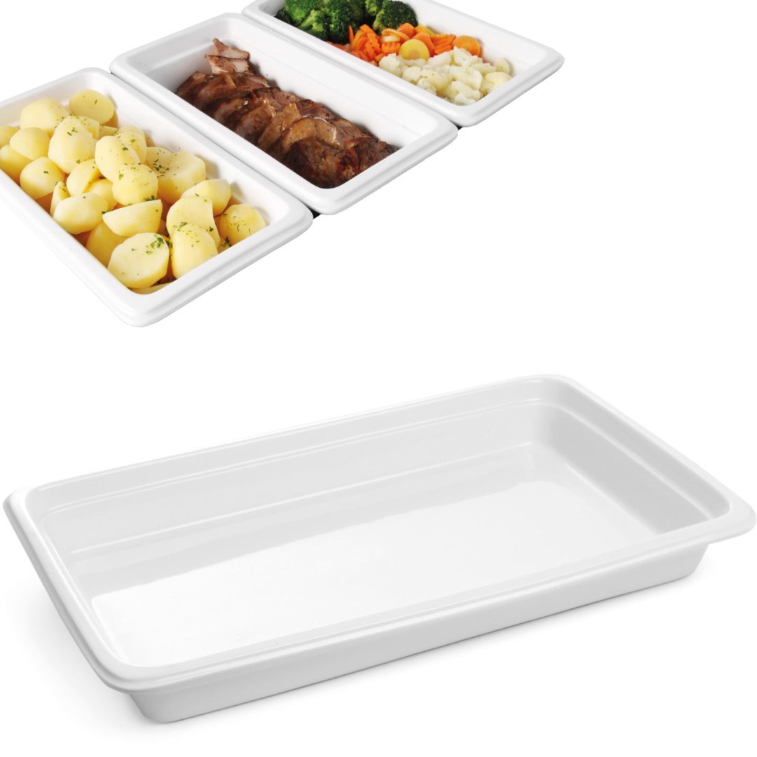 Pojemnik GN Profi Line z porcelany GN 1/1 65 mm – Hendi 783009 Pojemnik GN Profi Line z porcelany GN 1/1 65 mm – Hendi 783009