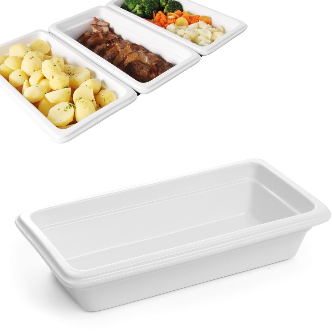 Pojemnik GN Profi Line z porcelany GN 1/3 65 mm – Hendi 783023