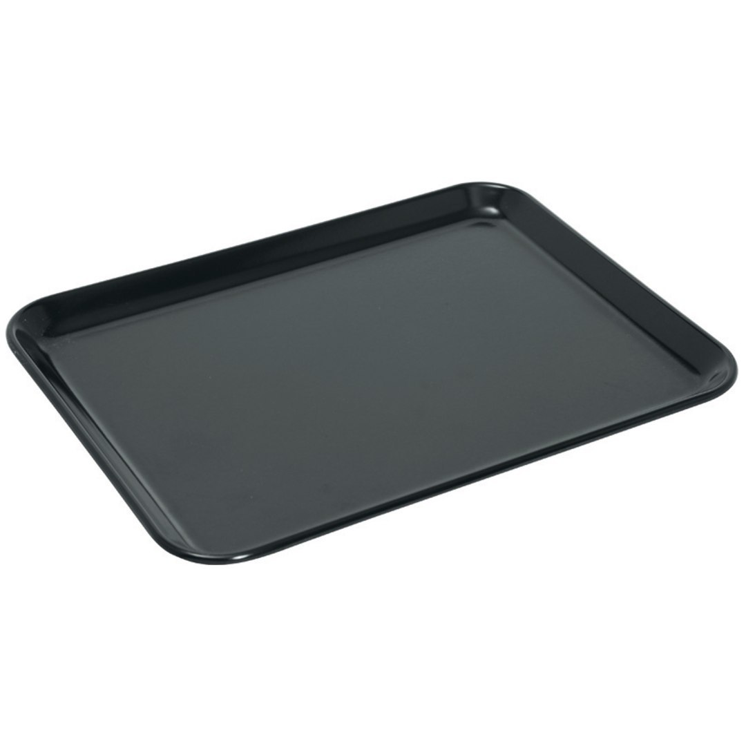 Taca ekspozycyjna do żywności z melaminy 270x210x17mm czarna – Hendi 569009 Taca ekspozycyjna do żywności z melaminy 270x210x17mm czarna – Hendi 569009