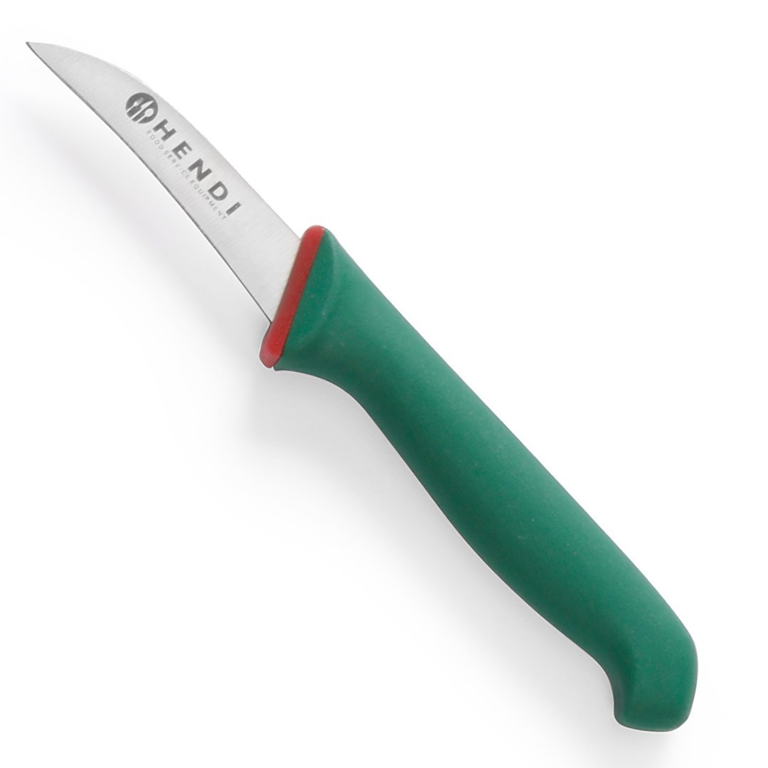 Nóż do obierania obierak z wygiętym ostrzem Green Line dł. 175mm – Hendi 843802 Nóż do obierania obierak z wygiętym ostrzem Green Line dł. 175mm – Hendi 843802