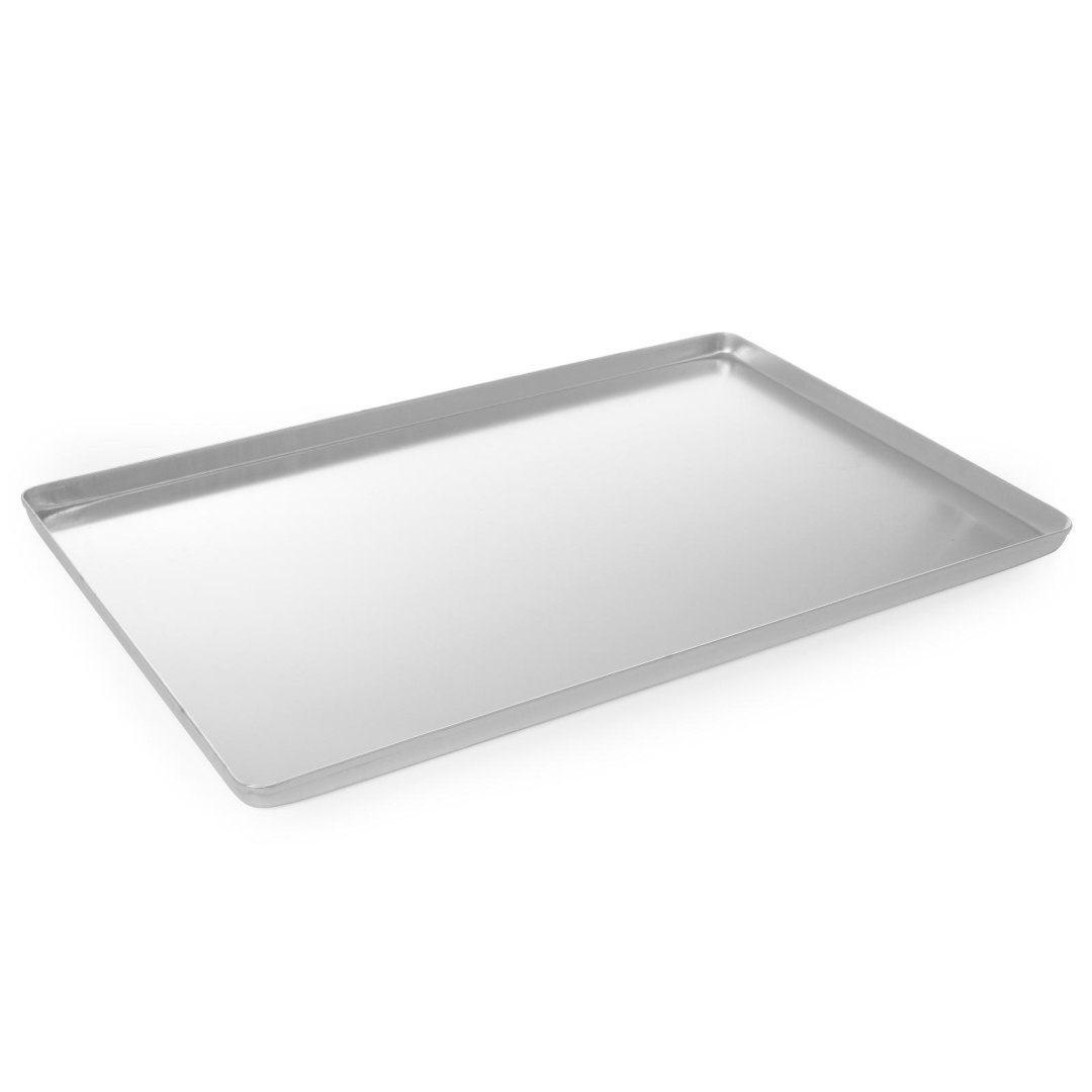 Taca cukiernicza ekspozycyjna do ciasta 30x20cm – srebrna