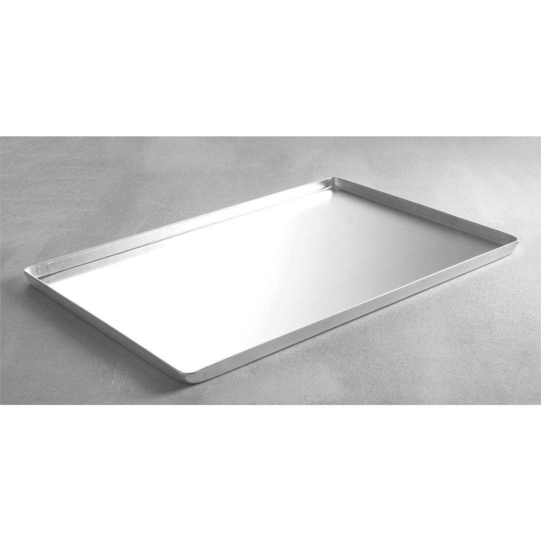 Taca cukiernicza ekspozycyjna do ciasta 30x20cm – srebrna Taca cukiernicza ekspozycyjna do ciasta 30x20cm – srebrna