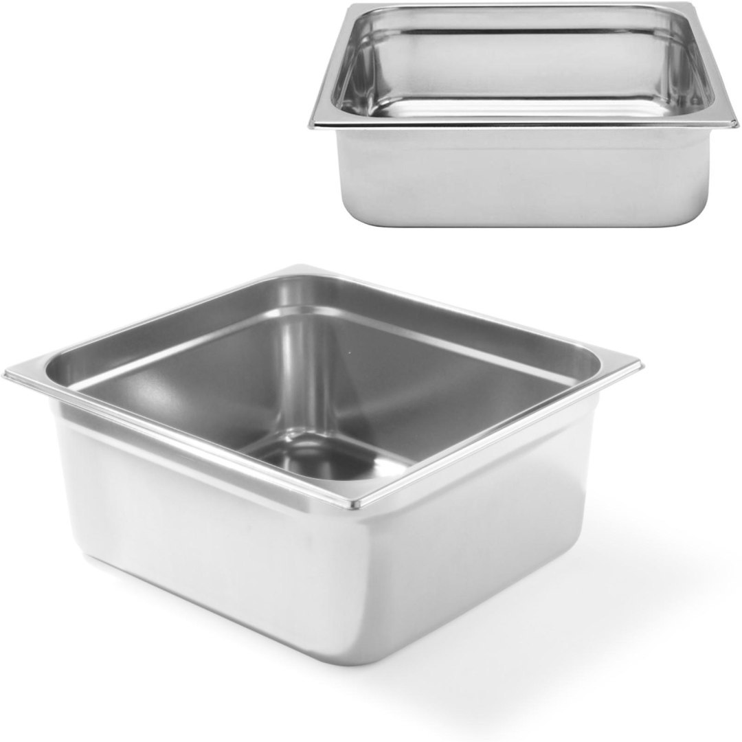 Pojemnik GN 2/3 stal nierdzewna Profi Line wys. 150 mm – Hendi 801314