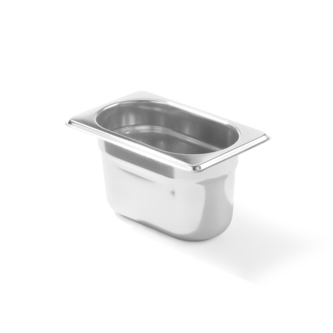 Pojemnik GN 1/9 stal nierdzewna Profi Line wys. 100 mm – Hendi 801826