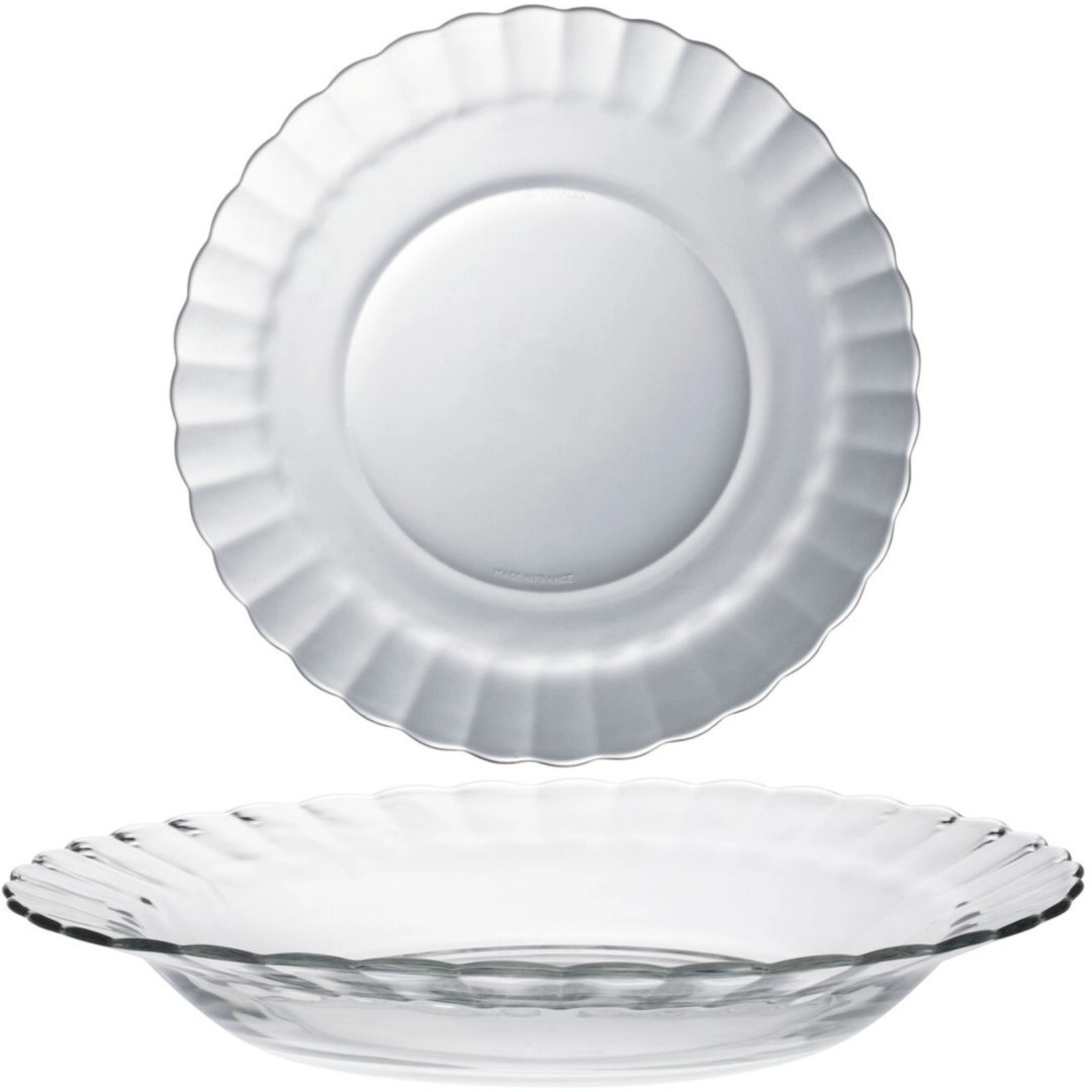 Talerz głęboki Duralex PICARDIE transparentny 230 x 35 mm – zestaw 6 szt.