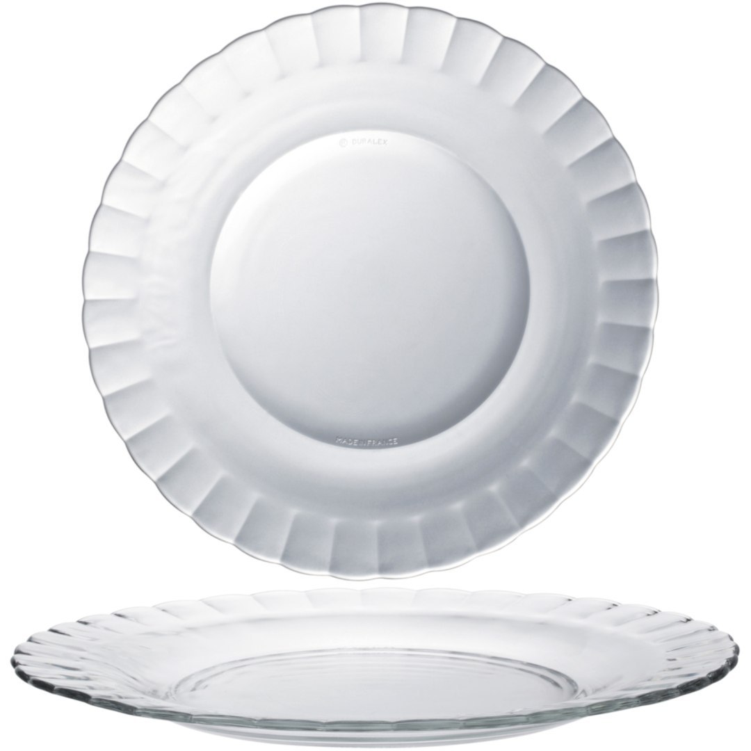 Talerz płytki Duralex PICARDIE transparentny 230 x 20 mm – zestaw 6 szt. Talerz płytki Duralex PICARDIE transparentny 230 x 20 mm – zestaw 6 szt.
