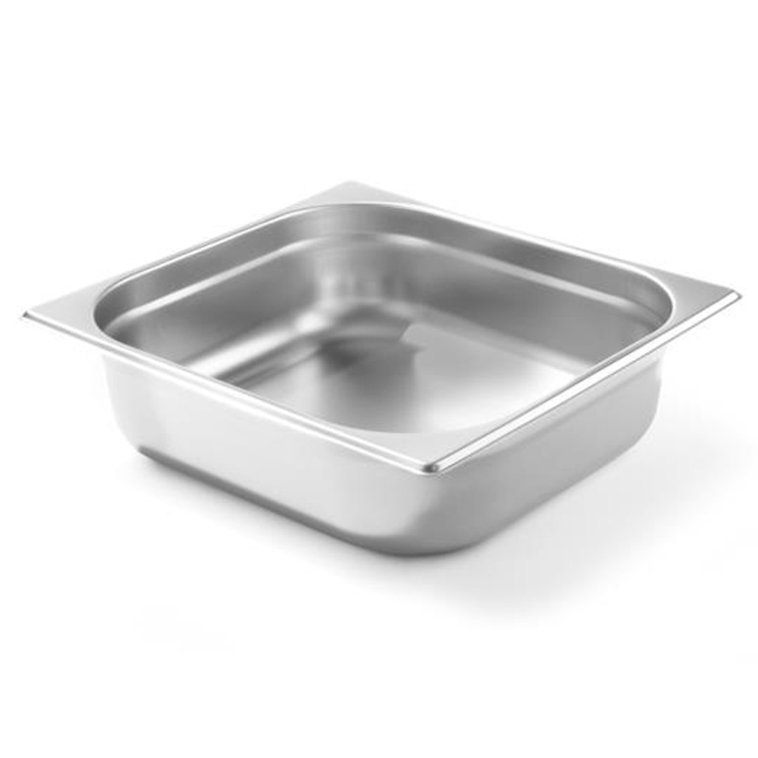 Pojemnik GN 2/3 wys. 100 mm ze stali nierdzewnej – Hendi 800232