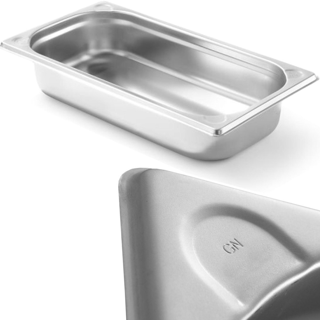 Pojemnik GN 1/4 głębokość 65mm stalowy Kitchen Line – Hendi 806524 Pojemnik GN 1/4 głębokość 65mm stalowy Kitchen Line – Hendi 806524