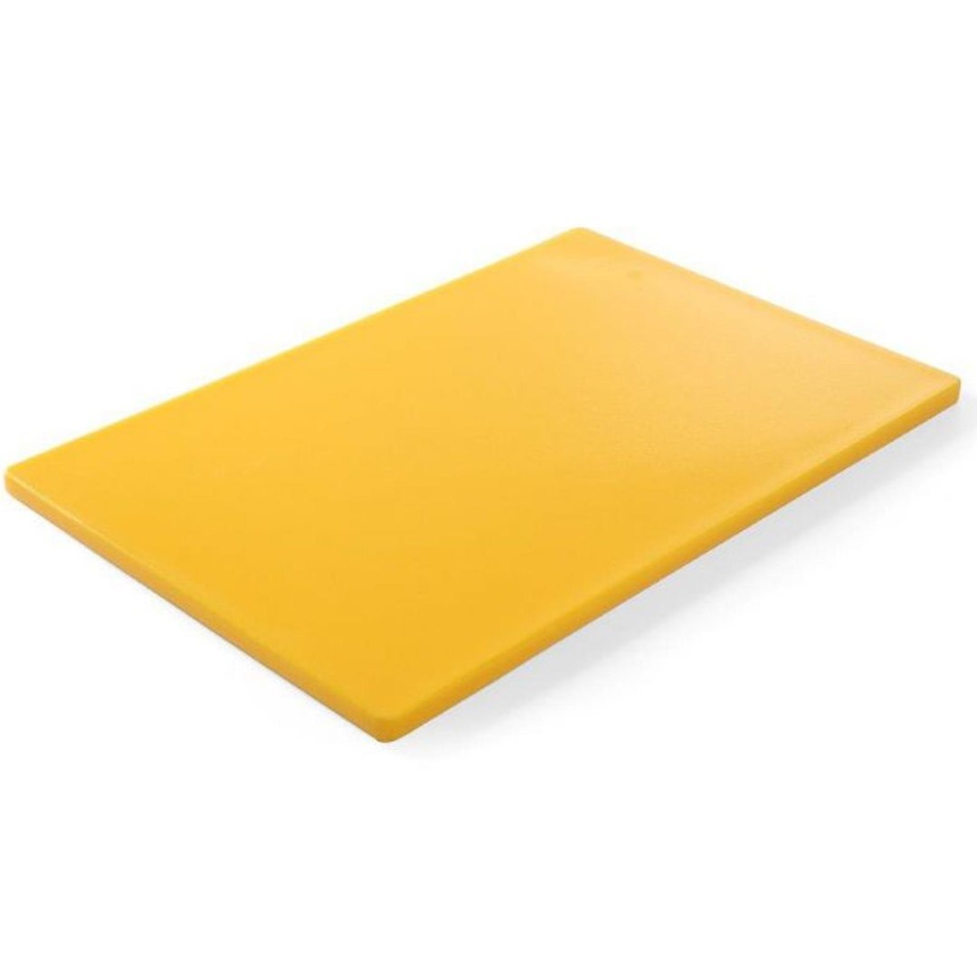 Deska do krojenia HACCP do drobiu 450x300mm żółta – Hendi 825563